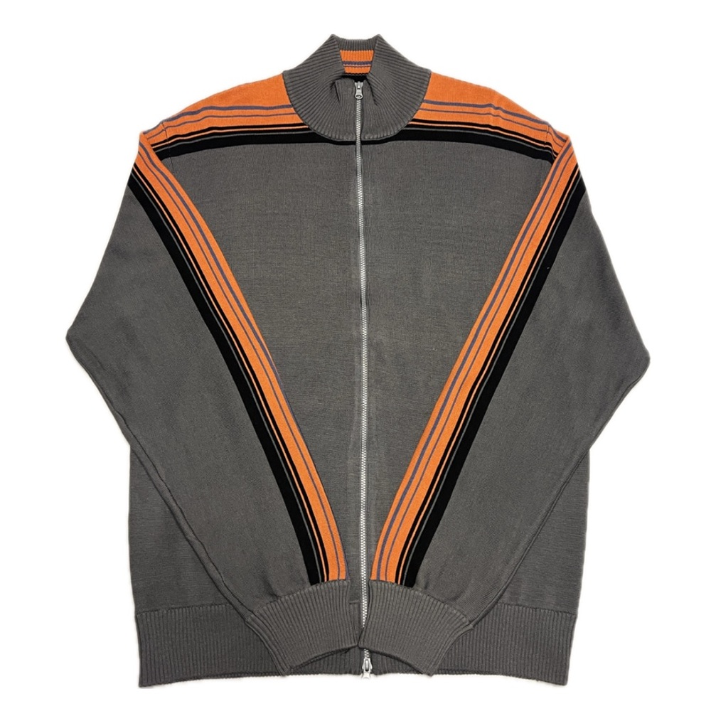 BACHRACH Silk Blend Full Zip Sweater